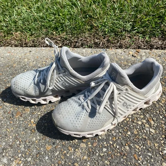 On Cloudswift Running Light Gray Athletic Shoes Women’s Size 8.5 - Picture 4 of 11